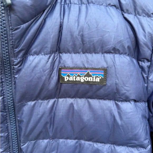 Patagonia Navy Puffer Jacket - Picture 3 of 5